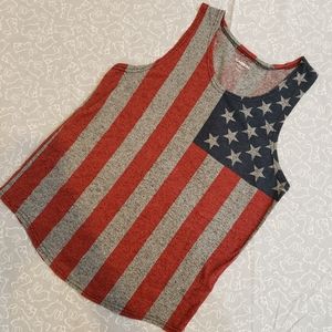 Carbon Mens Flag Tank size small